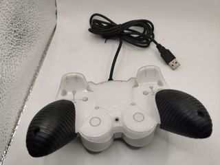 Mando USB PC Transparente Doble Joystick