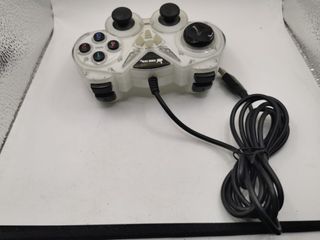 Mando USB PC Transparente Doble Joystick