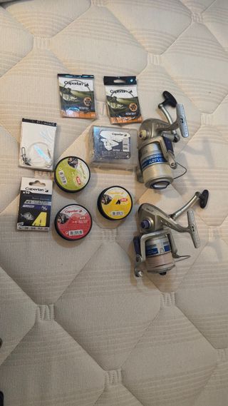 Carrete pesca y accesorios
