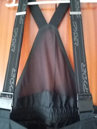 Pantalón esquí hombre SPYDER negro