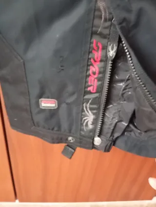Pantalón esquí hombre SPYDER negro