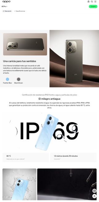 Móvil Oppo A5 Pro 8/256GB "A ESTRENAR!!