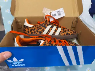 Zapatillas Adidas Animal Print Naranja Talla 38