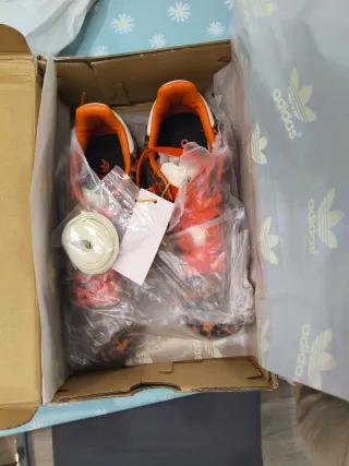 Zapatillas Adidas Animal Print Naranja Talla 38