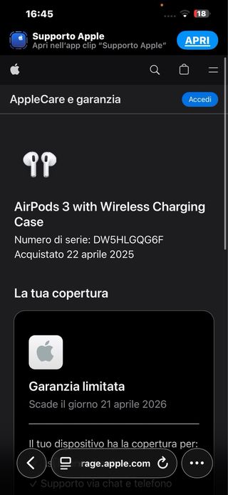 AirPods 3 Originali Apple Come Nuovi