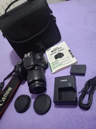 Cámara Canon EOS Rebel T3 Negra