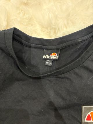 Camiseta Ellesse Negra Logo