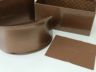 Estuche Gafas Gucci Marrón
