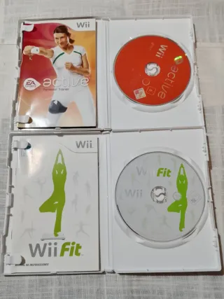 Wii Fit y EA Sports Active personal videojuegos