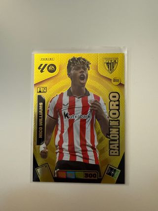 Cromo Nico Williams Panini Balón de Oro 469