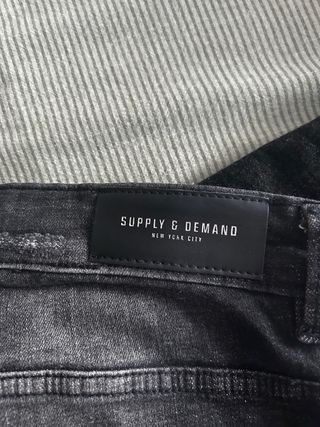Vaqueros Emporio Armani Negros Talla M