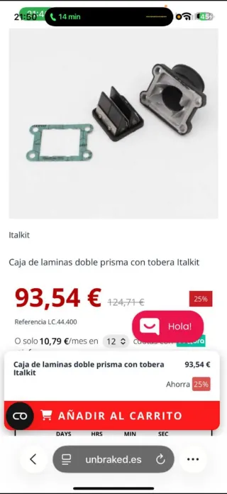 Motor TPR 86cc aluminio