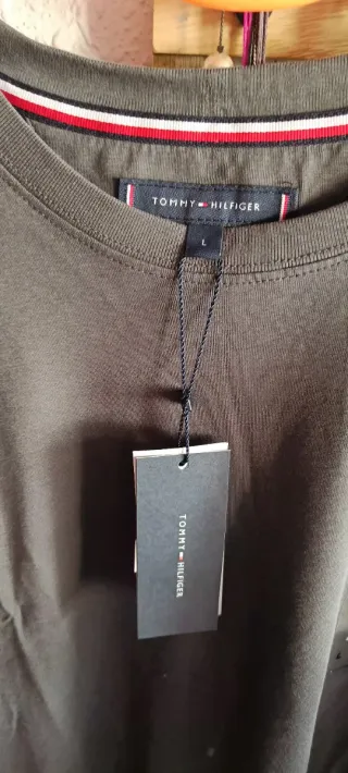 Camiseta Tommy Hilfiger Gris Talla L