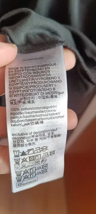 Camiseta Tommy Hilfiger Gris Talla L