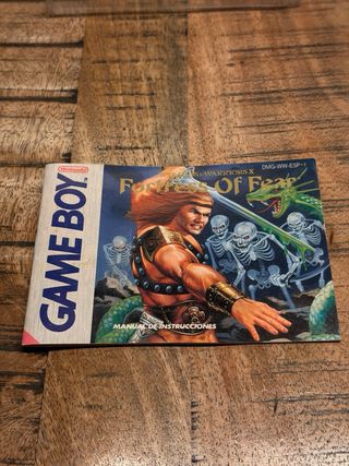 Fortress Of Fear Game Boy Nintendo