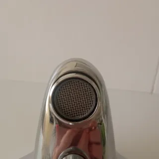 Grifo de bañera metal plateado,marca Buades,