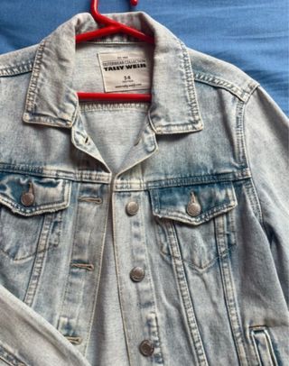 Giacca Denim Tally Weijl Blu Taglia 34