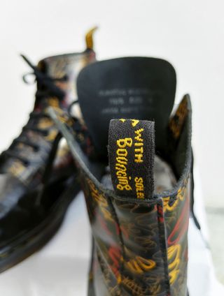 Dr. Martens 1460 Graffiti 8 Eye Patent Black EU 39