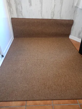 Alfombra Polipropileno Marrón Interior/Exterior