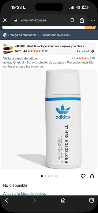 Protector Adidas Hydrophobic Shield Refill