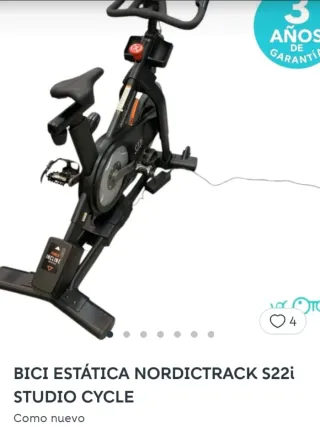 Bicicleta Estática NordicTrack S22i