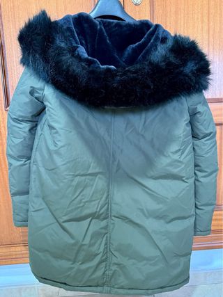 Chaqueta Zara Mujer Talla M Verde Militar