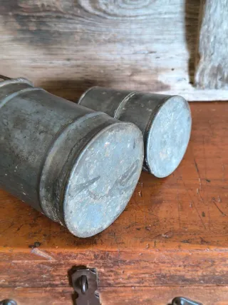 Antigua lámpara minera de carburo