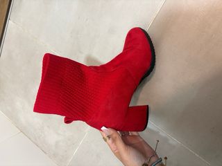 Botas rojas calentitas talla 38