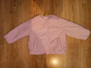 Cazadora Zara infantil rosa