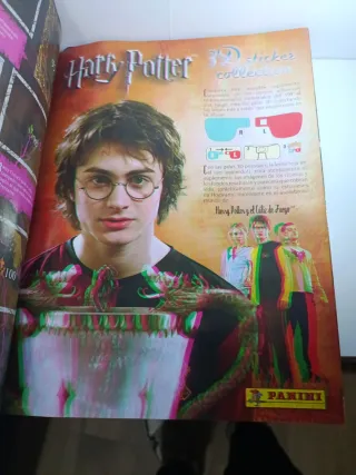 Álbum de Cromos Harry Potter y el Cáliz de Fuego