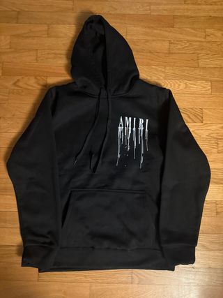 Felpa Amiri Nera con logo