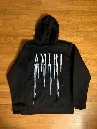 Felpa Amiri Nera con logo