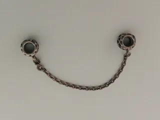 Cadena Seguridad Pandora Plata 925 Vintage