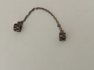 Cadena Seguridad Pandora Plata 925 Vintage