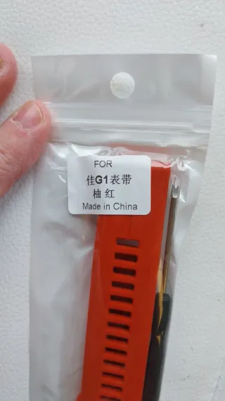 Correa compatible G1 Garmin Rojo