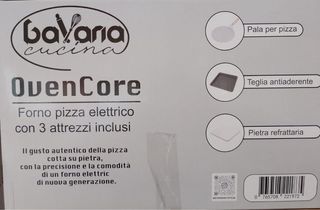 Forno pizza elettrico Bavaria Cucina OvenCore