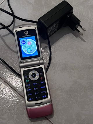Motorola W377 Rosa/Plata