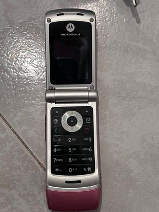 Motorola W377 Rosa/Plata