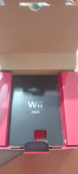 Nintendo Wii Mini Roja Completa