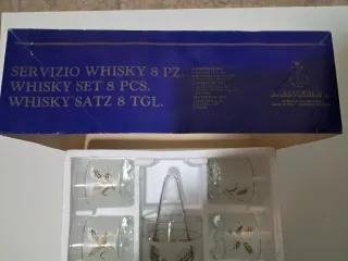 Juego de vasos de whisky con cubitera