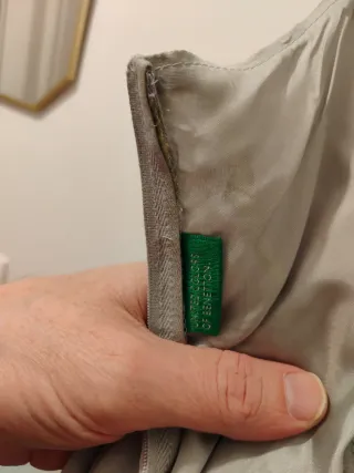 Vestido floral Benetton Talla XS