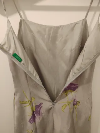 Vestido floral Benetton Talla XS