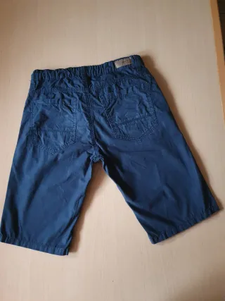 Pantalón corto niño azul