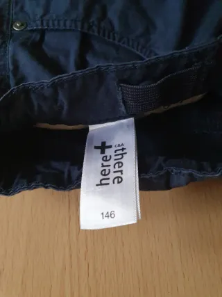 Pantalón corto niño azul