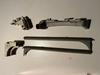 Plastiche varie per lavastoviglie Miele
