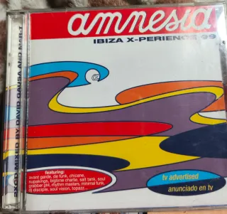 CD Amnesia Ibiza X-Perience 99