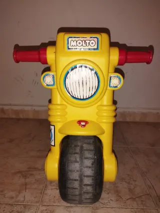 Moto Correpasillos Molto Cross Azul y Amarillo