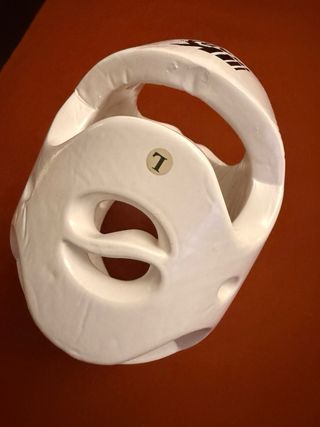 Casco y protectores Taekwondo IKARA