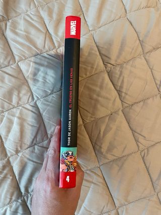 comic tapa dura Marvel now Thor 4 diosa del trueno