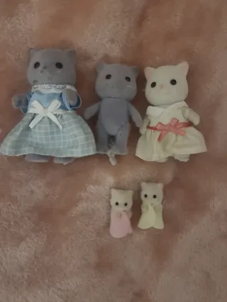 Familia Gatos Persa Sylvanian